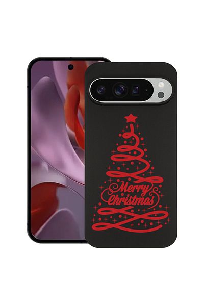bestcase ® Slim Silicon Case For Google Pixel 10 Pro XL, Christams Tree, 2036426 B 1600