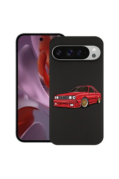 bestcase ® Slim Silicon Case For Google Pixel 10 Pro XL, Classic Car, 2036426 B 829