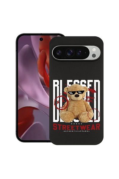 bestcase ® Slim Silicon Case For Google Pixel 10 Pro XL, Teddy Bear Blessed, 2036426 B 1553