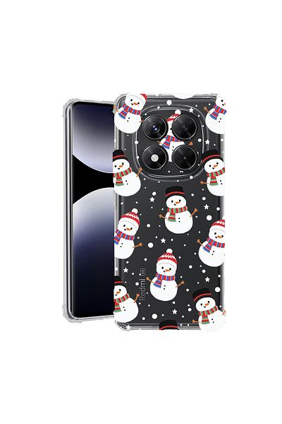 bestcase ® Anit Shock Case For Xiaomi Redmi Note 14 Pro 4G, Snowman, 1997764 AS 351