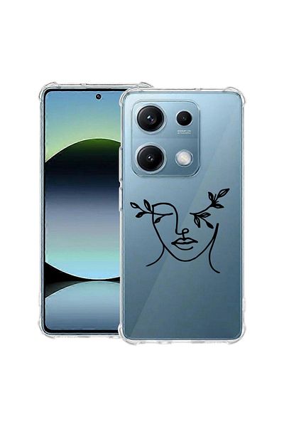 bestcase ® Anit Shock Case For Xiaomi Redmi Note 14S, Woman Abstract, 1997762 AS 736
