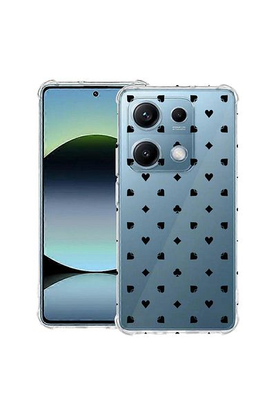 bestcase ® Anit Shock Case For Xiaomi Redmi Note 14S, Simple Poker Pattern, 1997762 AS 1449