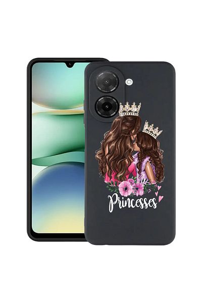 bestcase ® Slim Silicon Case For Xiaomi Redmi A5, Princesses Gril Mom, 2030991 B 552