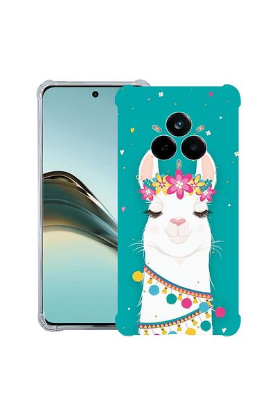 bestcase ® Anit Shock Case For Realme 14 Pro Plus, Lovely Lama, 1997763 AS 248