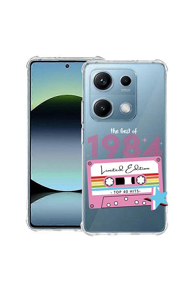 bestcase ® Anit Shock Case For Xiaomi Redmi Note 14S, Limited Edition - Best Of 1984, 1997762 AS 1938