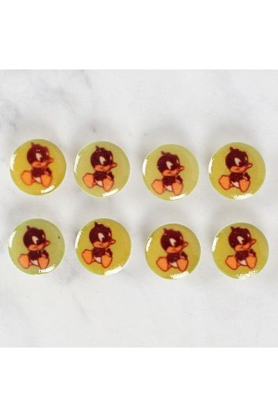 MBB ETİCARET Loren Crafts 8-Piece Duck Button - 1204