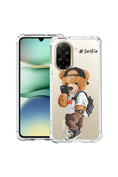 bestcase ® Anit Shock Case For Xiaomi Redmi A5, Selfie Teddy Bear, 2030996 AS 925