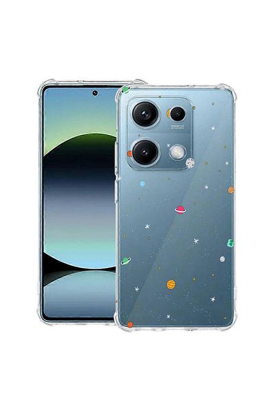 bestcase ® Anit Shock Case For Xiaomi Redmi Note 14S, Universe, Planets, 1997762 AS 470