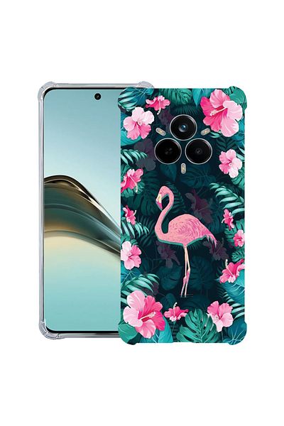 bestcase ® Anit Shock Case For Realme 14 Pro Plus, Flamingo, 1997763 AS 247