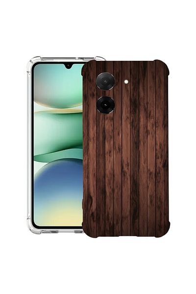 bestcase ® Anit Shock Case For Xiaomi Redmi A5, Walnut Wood, 2030996 AS 888