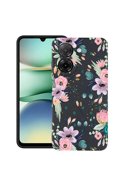 bestcase ® Slim Silicon Case For Xiaomi Redmi A5, Flowers Collection, 2030991 B 495