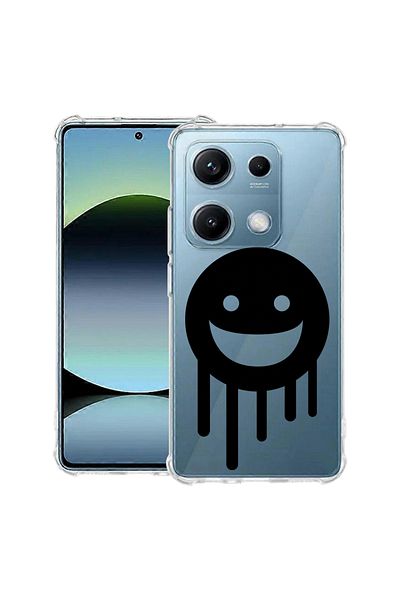 bestcase ® Anit Shock Case For Xiaomi Redmi Note 14S, Smiley, 1997762 AS 1498