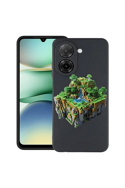 bestcase ® Slim Silicon Case For Xiaomi Redmi A5, Minecarft World, 2030991 B 1681