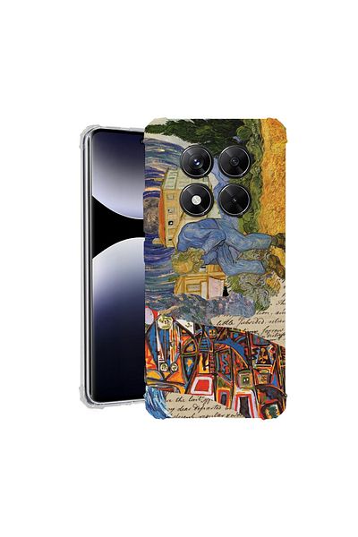 bestcase ® Anit Shock Case For Xiaomi Redmi Note 14 Pro 4G, Van Gogh Style, 1997764 AS 1275
