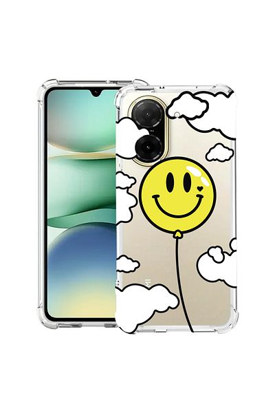 bestcase ® Anit Shock Case For Xiaomi Redmi A5, Balloon Smiley, 2030996 AS 957