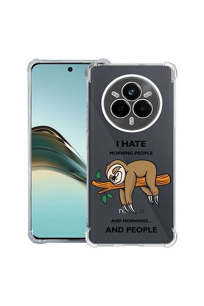 bestcase ® Anit Shock Case For Realme 14 Pro Plus, I Hate Morning, 1997763 AS 1613