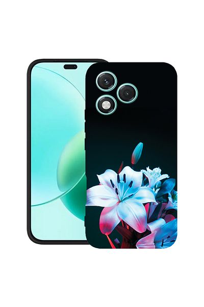bestcase ® Slim Silicon Case For Honor 400 Lite, Orchid Flower, 2022870 B 1377