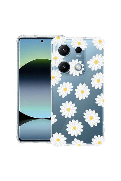 bestcase ® Anit Shock Case For Xiaomi Redmi Note 14S, Happy Flowers Daisy, 1997762 AS 513