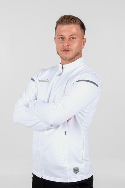 Diadora Alto 25 Camping Tracksuit Single Top Λευκό
