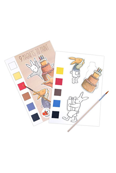 Egmont Toys Joc creativ Magneti de colorat cu acuarela, Egmont Toys