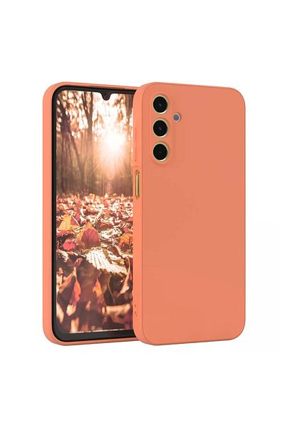 bestcase ® Premium Silicon Case For Samsung Galaxy S24, Orange