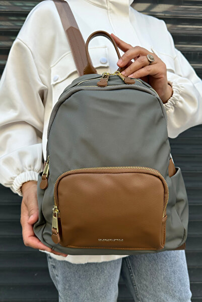 Just Polo Imported Satin Leather Women's School and Backpack