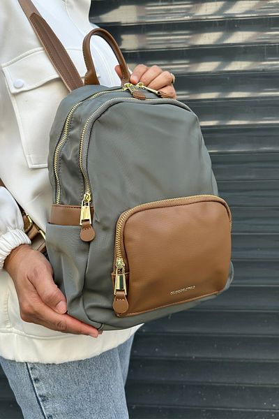 Just Polo Imported Satin Leather Women's School and Backpack