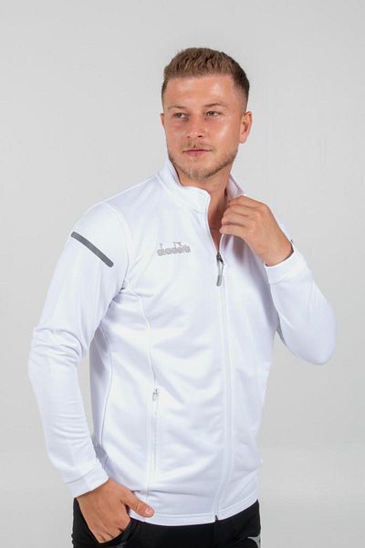 Diadora Alto 25 Camping Tracksuit Single Top Λευκό