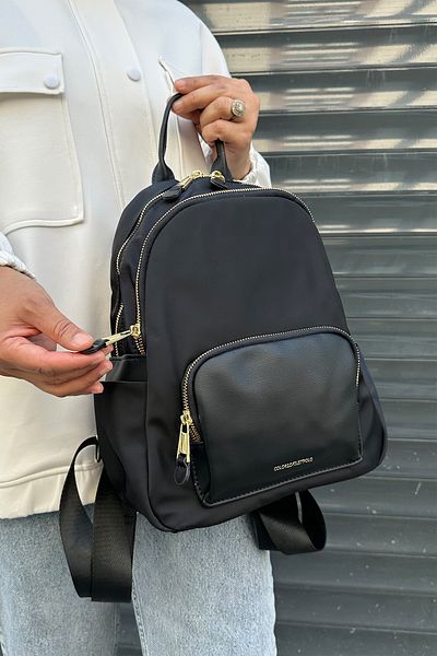 Just Polo Imported Satin Leather Women's School and Backpack
