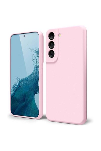 bestcase ® Premium Silicon Case For Samsung Galaxy S22, Pink