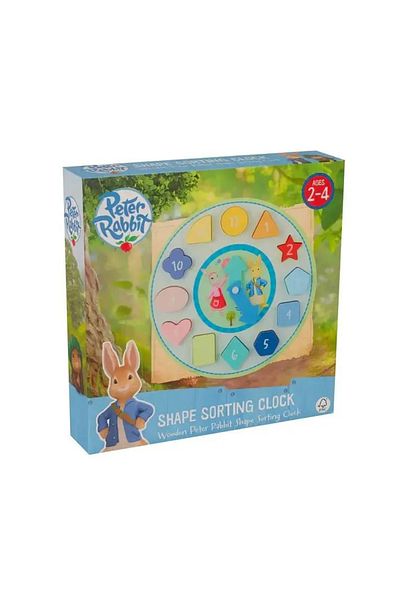 Orange Tree Toys Puzzle cu ceas Peter Rabbit™, Orange Tree Toys