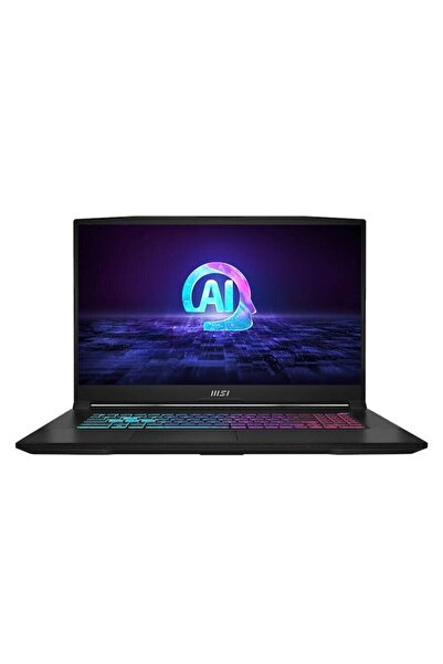 MSI Laptop Katana A17 AI FHD 17.3 inch AMD Ryzen 7 8845HS 16GB 1TB SSD RTX 4060 Free Dos Black
