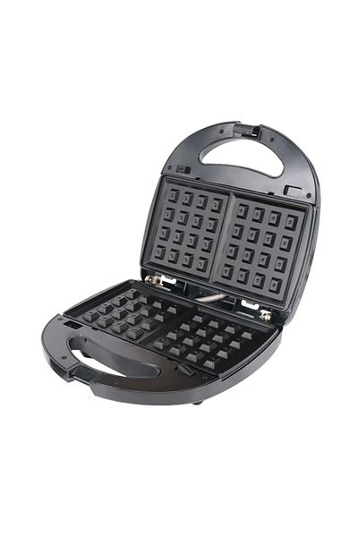 SOKANY 5-in-1 Sandwich Maker with Waffle and Grill Plates, 850W, Non-stick Coating.