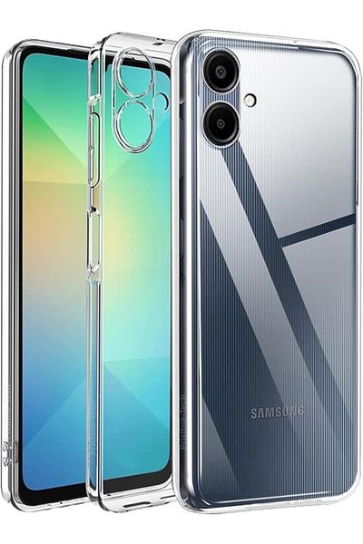 bestcase ® Clear Silicon 2MM Case For Samsung Galaxy A06 4G, Transparent