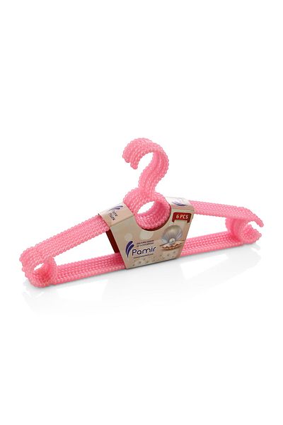 Beray 18 Pieces Pink Pearl Clothes Hanger