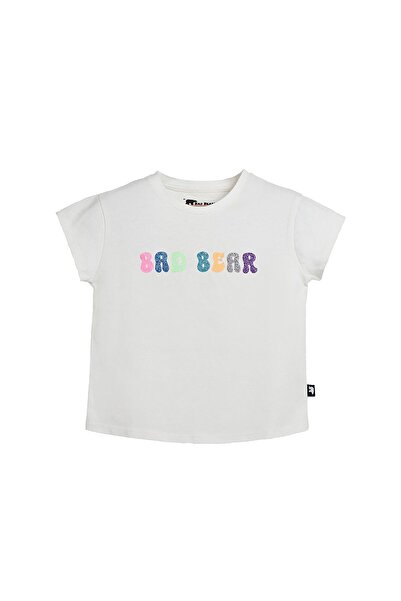 Bad Bear Children's White Gilda T-Shirt 25.06.07.007-C04