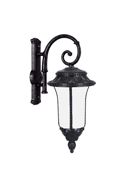 Şanlı Felinar 1xE27 H:68CM Aluminiu Antic Ruginit, Sanli Decorativ