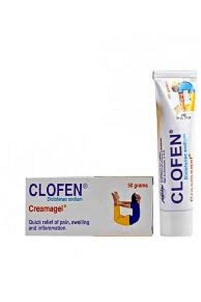 JULPHAR PHARMA CLOFEN CREAMAGEL 50GM