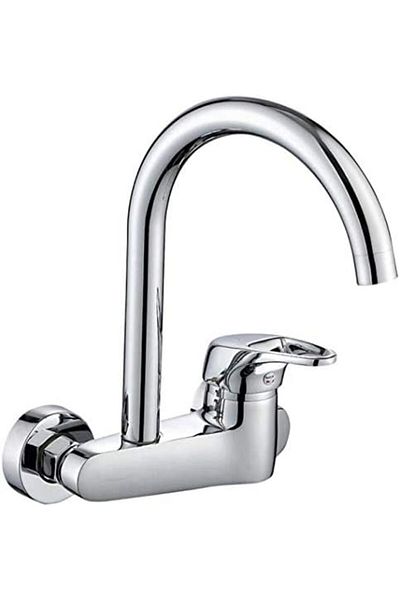 daluxe Bathroom Sink Taps Kitchen Sink Mixer Taps Basin Mixer Tap Single Lever Swivel Tap Hot Cold M