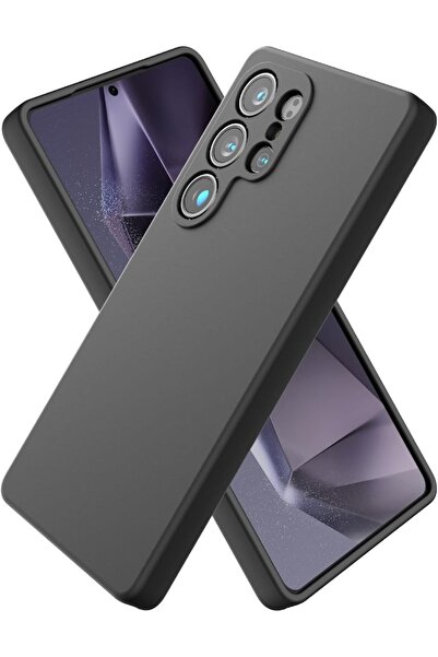 bestcase ® Θήκη σιλικόνης Premium για Samsung Galaxy S25 Ultra, μαύρη