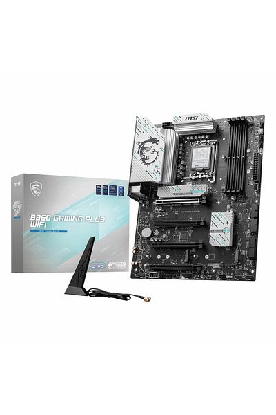 MSI B860 Gaming Plus Wifi Intel B860 Socket 1851 Ddr5 8800+(Oc)Mhz Atx Gaming Motherboard