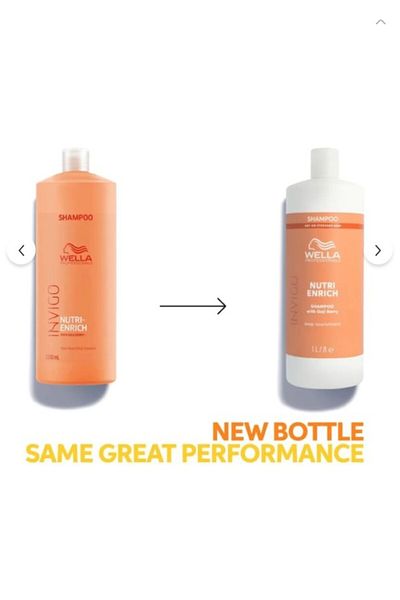 Wella Invigo Nutri-Enrich Deep Nourishing Shampoo for Treated Hair 1000ml