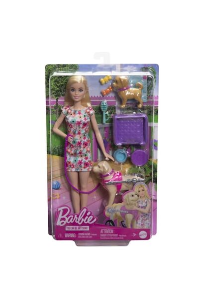 Barbie Poți fi o păpușă cu 2 căței