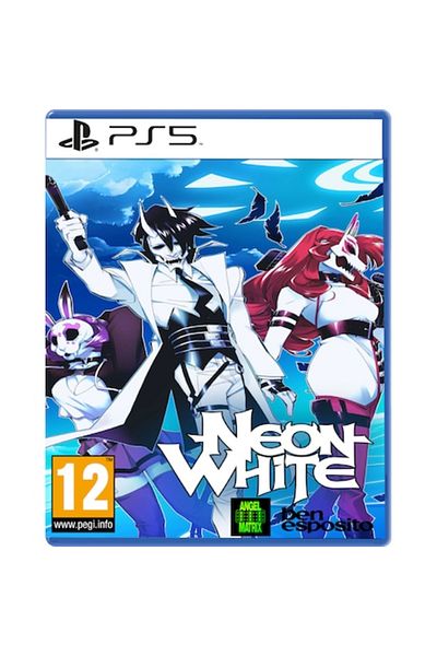 iam8bit Joc Neon White pentru PlayStation 5
