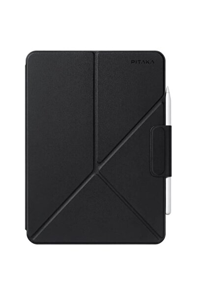 PITAKA Husa de protectie iPad Pro 11 2024 MagEZ Folio 2, Negru/Gri