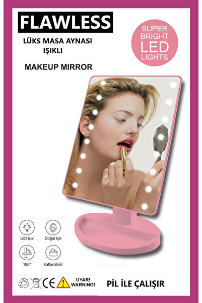 Flawless Led Işıklı Makyaj Aynası Pilli 16Ledli