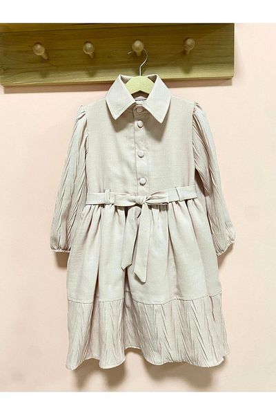 Cherrys Bebek Puffy Tulle Shirt Dress