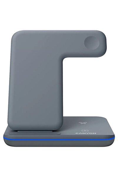 CANYON Wireless Charger WS-303 3in1 15W, Gray