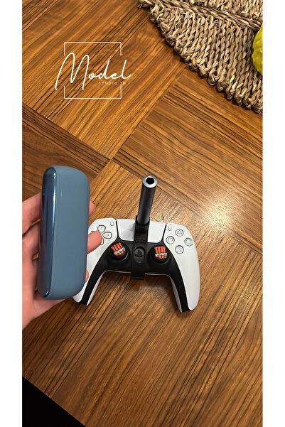 ModelAtölye 3D PS5 Kolu Uyumlu IQOS Tutucu – 3D Baskı Oyuncu Aparatı