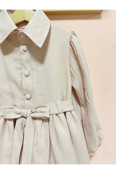 Cherrys Bebek Puffy Tulle Shirt Dress